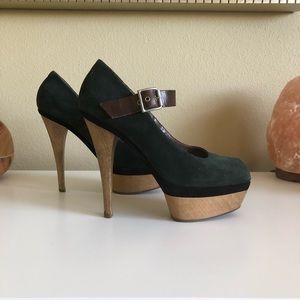 Marni peep toe platform pumps